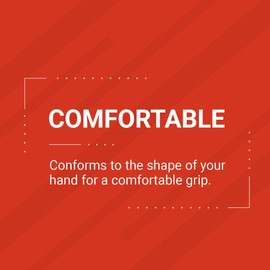 Grip-Tek Black Foam Tubing Grips (1 Pack of 2 Grips) – NPVC Foam Handle Grips for Fitness, Home, Lawn and Garden, and Automotive Applications – 26” Length, Fits Bar Diameter of 1.00"