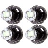 cciyu 4 Pack Ice Blue T4/T4.2 Neo Wedge 2835SMD LED