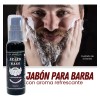 Kit Aseo Y Cuidado Barba Bigote Cuchillas Afeitado Men 14pcs