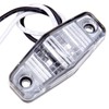 LBRST 2.5" Clear Lens LED Truck Trailer Oval Red Side