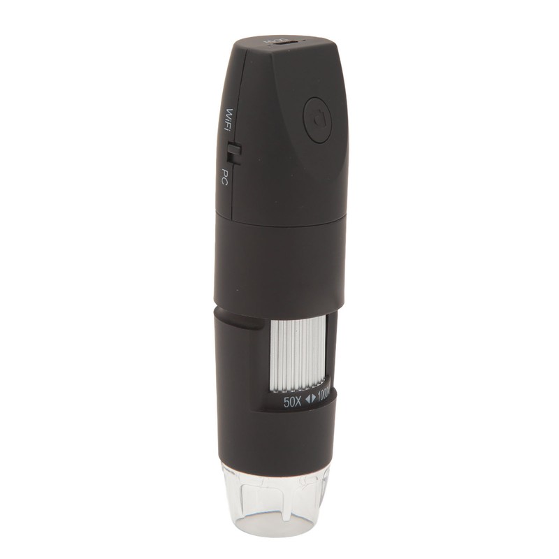 Handheld Electron Microscope 50X‑1000X 1920x1080P 8LED Lights USB Wifi Wireless