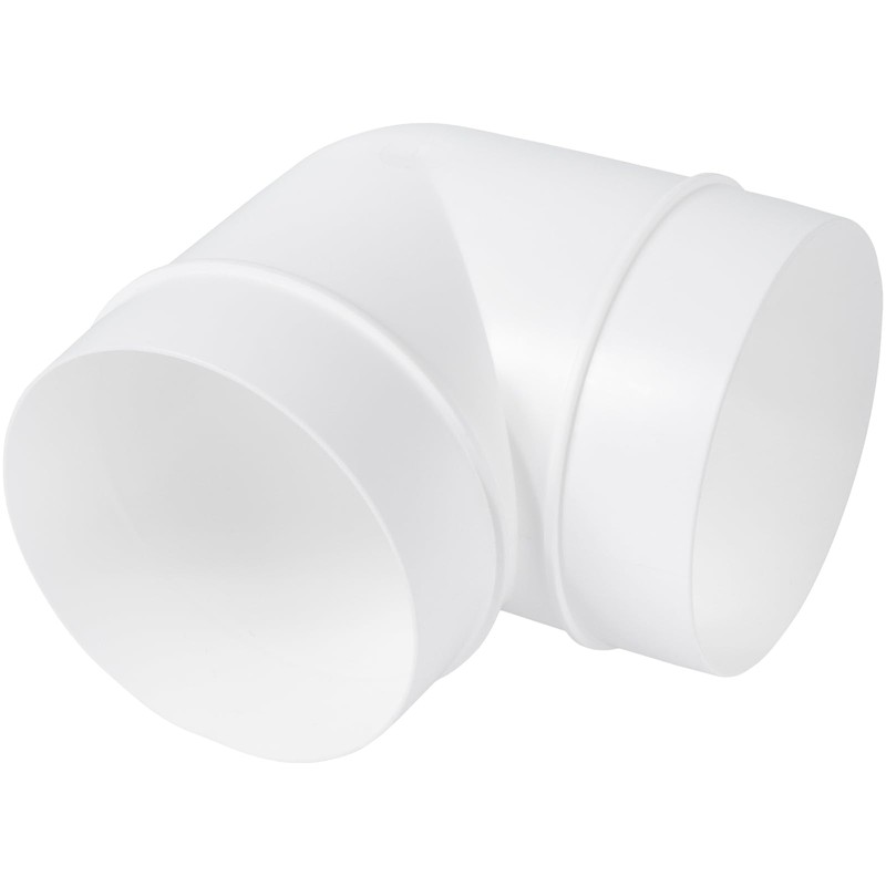 Vent Systems 100mm Elbow 90 Degree Pipe Connector Flexible Round