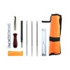 QWORK® Chainsaw Sharpening Files Kit, 5/32", 3/16" and 7/32" Round