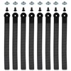 lasuroa 8 Pcs Snowboard Ankle Binding Straps, Snowboard Ladder Strap