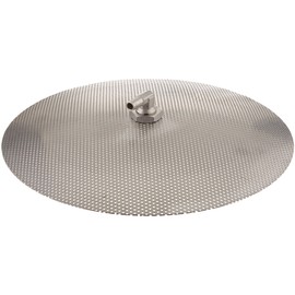Chill Passion Stainless Steel Domed False Bottom, Select a Size (12", 10" or 9"), 12" L x 12" W