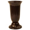 Engelland Round Plastic Garden or Grave Vase with Removable Base
