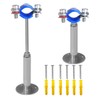 POTONZ Wall Mount Ceiling Mount Pipe Supports,Adjustable Pipe Clamps 、Hangers、Stainless