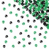 120pcs Alien Head Confetti, Outer Space Table Confetti, Green&Silver Glitter