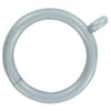 Merriway BH03272 (24 Pcs) Plastic Curtain Drapery Pole Rod Rings