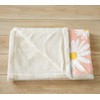 Castle Fairy Daisy Fleece Throw Blanket Super Soft Cozy Pink