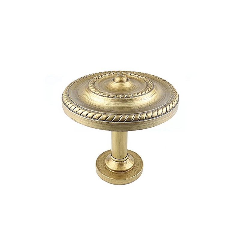 Urbanest Large Rope Drapery Holdback Medallion, Renaissance Gold