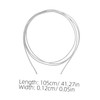 STOBOK 1m Flexible Copper Speaker Wire Cable for Outdoor and
