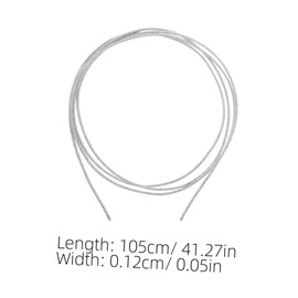 STOBOK 1m Flexible Copper Speaker Wire Cable for Outdoor and Indoor Audio Systems High-Performance Braided Cable for Sound Reproduction Home Car and Rv Applications