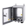 Ordentlich IP65 Weatherproof Stainless Steel Box Wall-Mounted Electronic Equipment Enclosure
