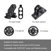 Carbon Fibre Integrated Bicycle Computer GPS Mount for Wahoo, Garmin,