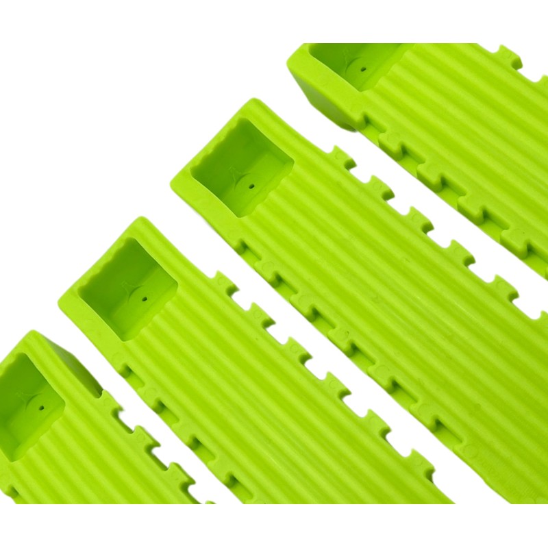 BA Products 48-WSN Neon Interlocking Wreckmaster Tire Skate (Set of