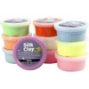 Creativ 10 x 40 g Silk Clay Assorted Colours Basic