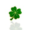 Lucky Clover Pin, Metal