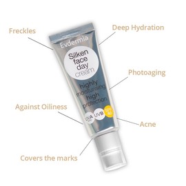 Evdermia Silken Face SPF40 Day Cream 50ml
