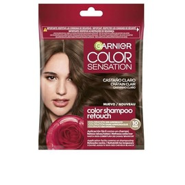 Garnier Color Shampoo Retouch Semi Permanent Hair Colour Light Brown
