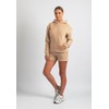 Carlheim Harper Lounge Women's Sweat Shorts, tan, XL