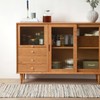 HASLED 20 Wooden Furniture Knobs, Cabinet Knobs with Screws, Smooth