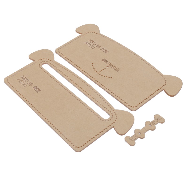 Acrylic Template Durable Transparent Clear DIY Cartoon Pencil Case Stencil