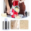 Ourokhome Vegetable Mandoline Slicer Chopper- Rotary Cheese Grater with 3
