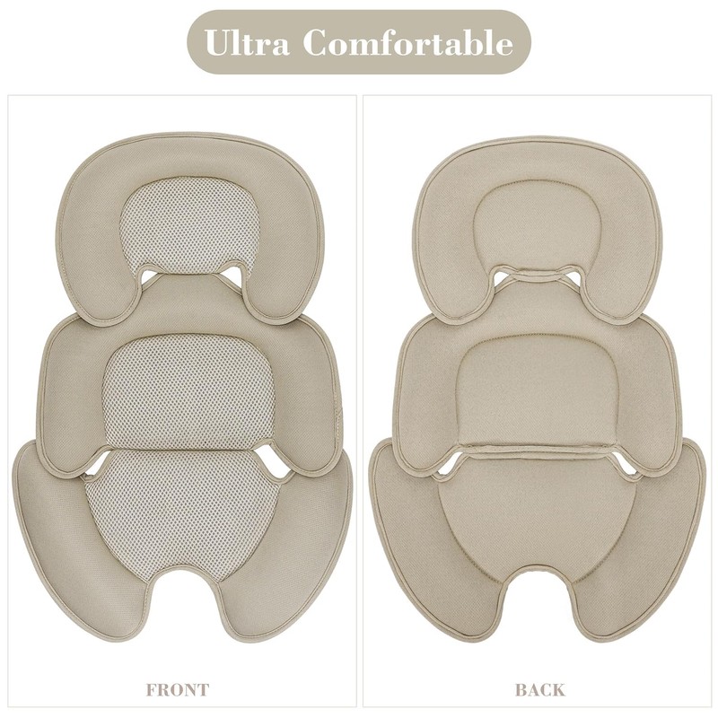 Storchenbeck Newborn Baby Pillow with 3D Mesh for Stroller, Car