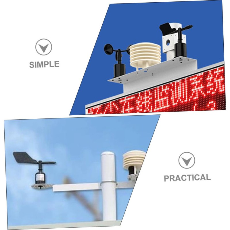 Outanaya Wind Indicator Shell Durable Abs Protector for Wind Anemometer