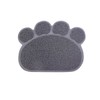 ExeQianming Pet Mat, Claw Shape Feeding Mats for Dogs, Drinking