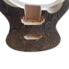 Yinfente Electric Guitar body HH pickups Mahogany maple wood Flame