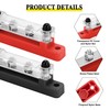 GUNGY Busbar 12V-48V DC Busbars Distribution Block Busbar 150A Power