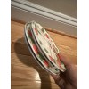Primrose Vintage Strawberry Melamine 6.5" Dessert Plates Scallop / 4
