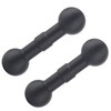 Rigdance CNC Aluminium 17mm Double Ball Adapter for Car Phone