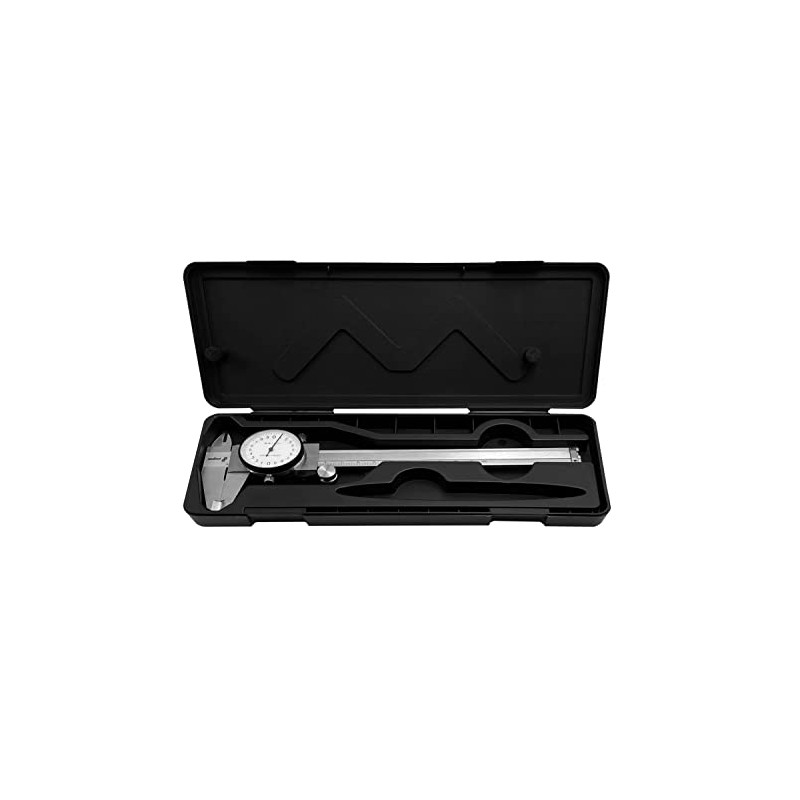 PAULIMOT Caliper with Clock 0-150mm Carbon Steel
