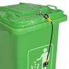 UYCCIMB Trash Can Locks for Animals Stop from Rummaging Metal