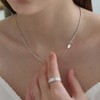 925 silver veil necklace gift package / 925실버 베일 목걸이