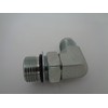 Hydraulic JIC x UNF Male/Male 90 deg Positional Compact Adjustable