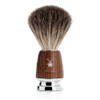 MÜHLE Intro 4-Piece Pure Badger/Safety Razor Shaving Set (Steamed Ashwood