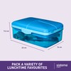 Sistema 3965 Lunch Slimline Quaddie 1.5L - Assorted Colors