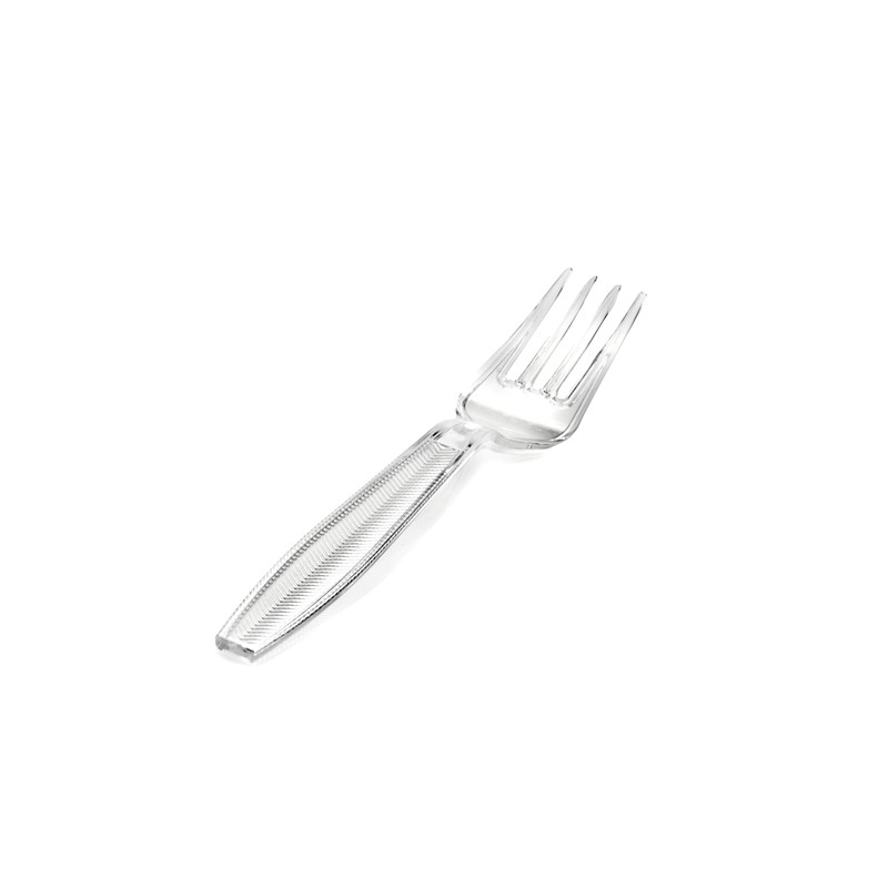 Signature Packaging - Re-usable Plastic Forks 100 Pack - Heavy