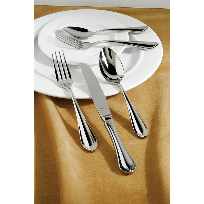 Fortessa Forge 18/10 Stainless Steel Flatware Table Fork, Set of