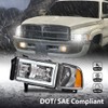 G-PLUS LED C Light Bar Headlights Assembly Fit Dodge Ram