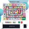 gzaymng Drinking Board Games for Adults, Rubber Mat Drinking Board