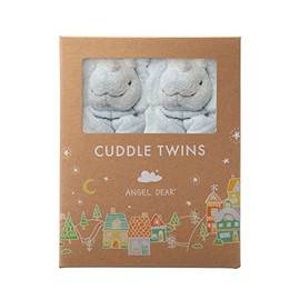 Instanttool Angel Dear - Blue Dino Blankies Cuddle Twin 2 Piece Set