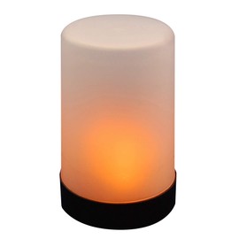 LumaBase Battery Operated Flame Effect LED Light, Amber, 63001