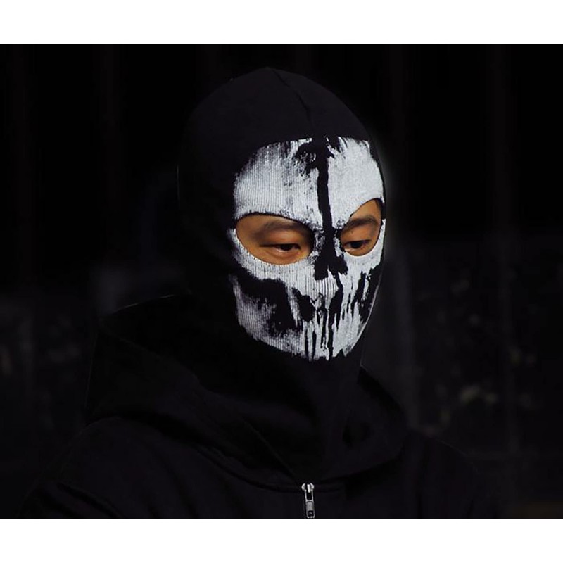 Ghost Mask Call of Balaclava Duty Mask Ghost Skull Full