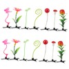 Healvian 56 pcs Simulation Plant Hair Clips Set Creative Duckbill