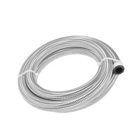 REPAIROCK 5Ft 10AN Braided Stainless Steel CPE Oil Fuel Gas Line Hose Auto Replacement Parts